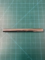 CRBN IC SS8 barrel (SILVER) with Stainless Steel .689 insert: AC thread. Rare!