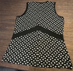 Kerrits Women’s Size M Tank Top Black Horse Print Equestrian Riding Lightweight
