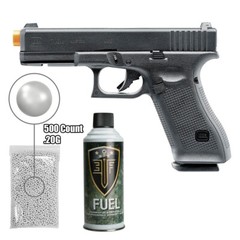 Umarex Glock 17 Gen 5 Airsoft Pistol, Blowback, Green Gas & BB Bundle (2276344)