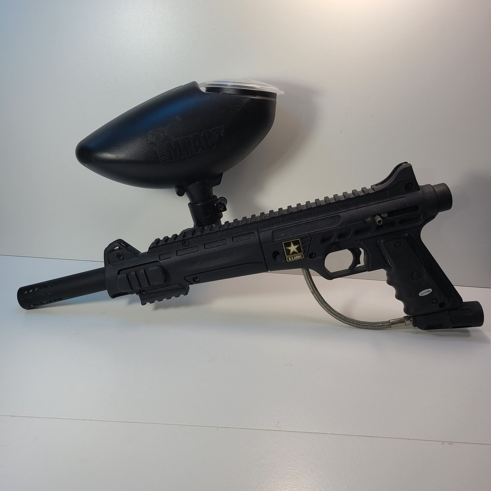 US Army Project Salvo Paintball Marker Tippmann .68 Cal Semi-Auto AR15 Style