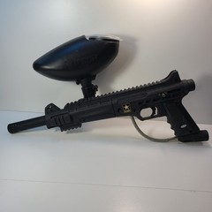 US Army Project Salvo Paintball Marker Tippmann .68 Cal Semi-Auto AR15 Style