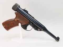 Nice! Hy-Score 800 Blued Rifled Barrel .22 Cal Single Shot Target Pellet Pistol