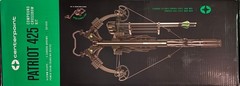 Centerpoint Patriot 425 Compound Crossbow w/ Crank, Scope, Carbon Bolts & Quiver
