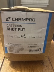 Champro 8.81lb 4kg Shot Put Ball Cast Iron Track & Field New In Box NIB