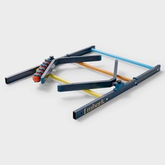10» x 24.8» Ladder Ball Steel – Embark: Outdoor Lawn Toss Game,