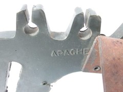 Apache Archer Quiver Hip Plastic USA -4 Arrows- Archery Equipment Personal Tool