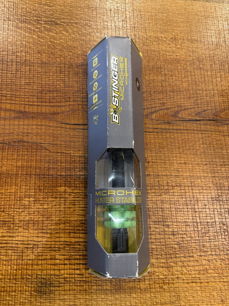 Bee Stinger Microhex Hunting Stabilizer – Black