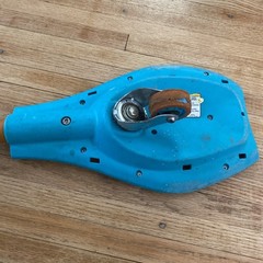 Razor RipStik Brights Collection Caster Board RARE Orange & Teal For Parts Only