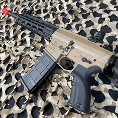 NEW Tippmann Commando 14.5″ Carbine AEG Airsoft Gun – Tan (94209)
