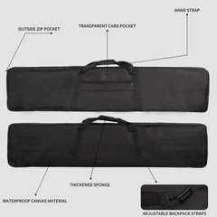 SPG Archery Recurve Bow Case for Longbow and Traditional Bow, 2 Sizes Longbow Ba