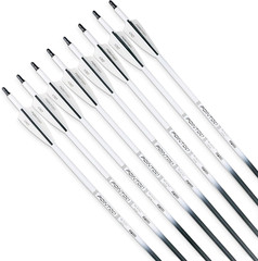 30Inch Carbon Arrow Fluorescence Color Targeting and Practice and Hunting Arr…