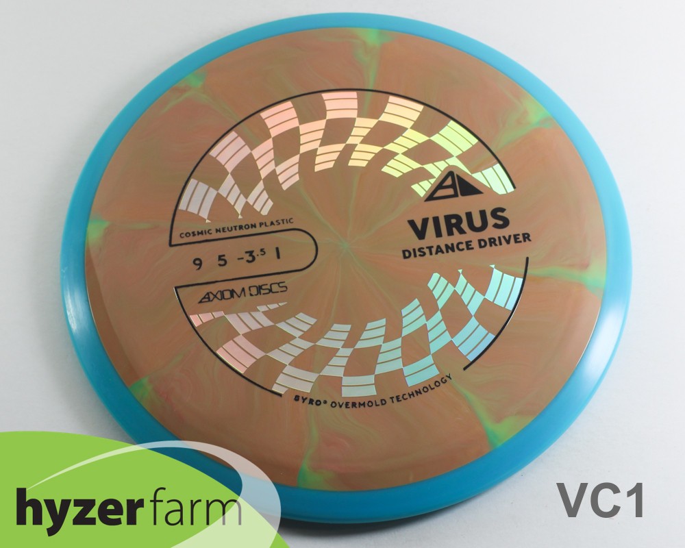 Axiom COSMIC NEUTRON VIRUS *pick your weight/color* Hyzer Farm disc golf driver