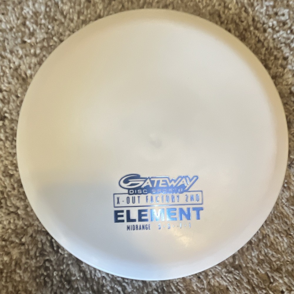 Gateway Diamond Element Special Edition Midrange Disc White 173g. Dyers delight!