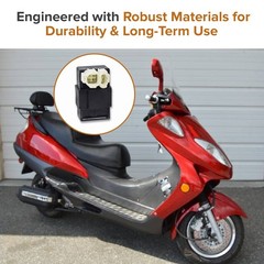 CDI Module (Ignitor) for 50cc, 90cc, 110cc, 125cc, & 150cc Scooter – 6 Pin