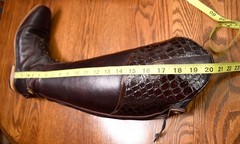 Mountain Horse Harmony Collection Sovereign Lux tall field boot brown 8 wide reg