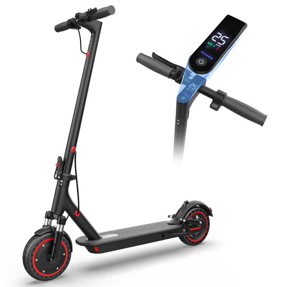LADPED LP07 Electric Scooter for Adults & Teens, Folding 350W 8.5» EScooter APP