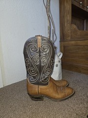 Vintage Hondo Cowboy Boots 9B