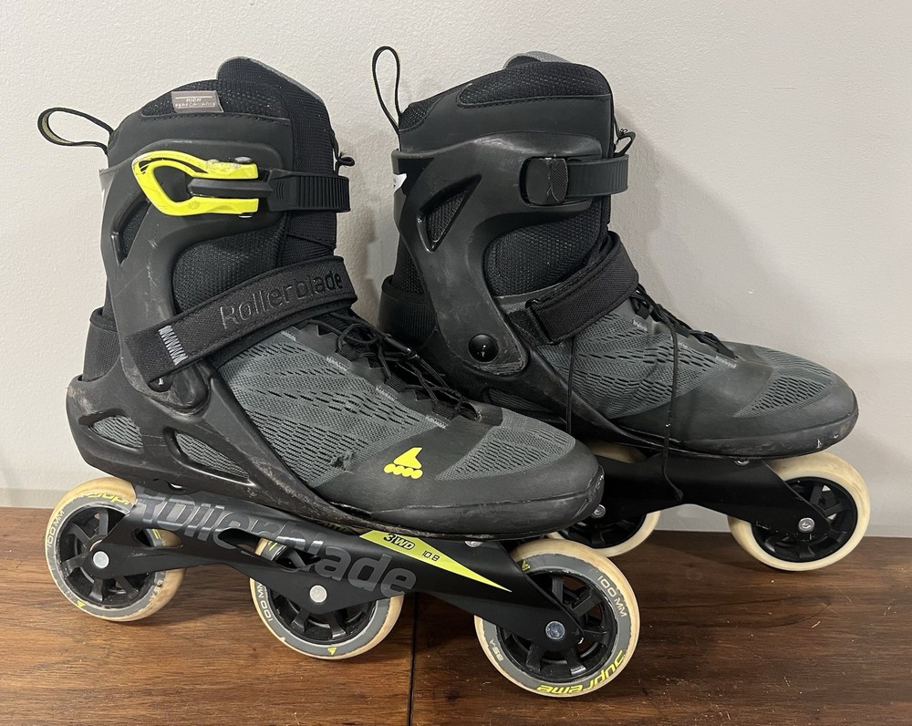ROLLERBLADE MACROBLADE 100 3WD Inline Skates Men’s U.S. Size 11, EU 44.5 *READ*