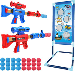 Target Game Set for Kids Ages 6 7 8 9 10 Soft Foam Balls Scoring Board Indoor