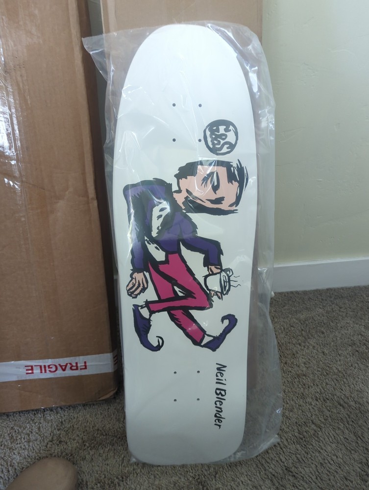 Neil Blender G&S Coffee Break Modified 80’s Shaped 9.5 Skateboard Deck
