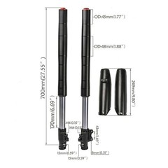 Wheel 60/100-14 80/100-12 Tire Disc Brake Front Forks Shock Conversion kit CRF50