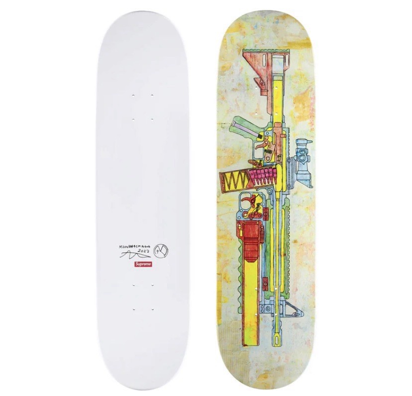 Supreme M4/M203 Skateboard – Multicolor – New – PRESALE