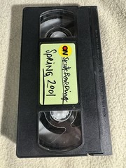 Skateboarding VHS Tapes 411VM Vallely Hirata Spring Break 2001 On Skateboard
