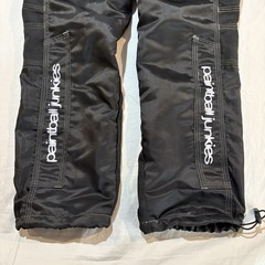 Vintage Paintball Junkies Mens sz 32(34×31) Paintball Pants Black Adjustable