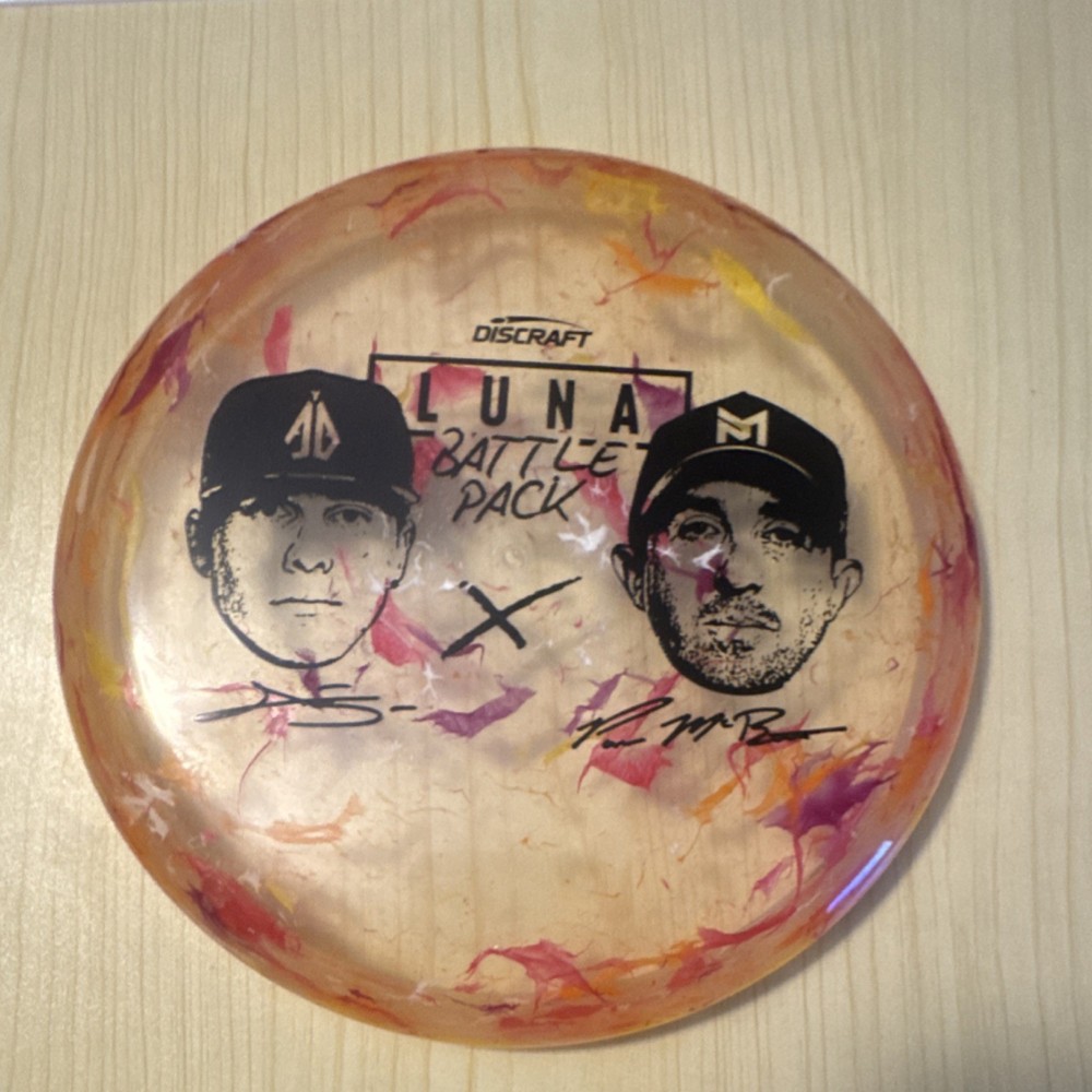 Discraft Luna Battle Pack Multi-Color Graphic Disc Golf Disc Driver Multi-Color