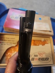 EARLY Hahn Model 45 Single-Action BB Revolver CO2 Air Pistol in Original Box #1