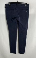 Rag & Bone Women’s Navy Equestrian Cotton Blend Skinny Pants Size 28