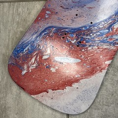 RARE Vintage BRAND X Original DedHed Skull SKATEBOARD SKATE DECK nos new