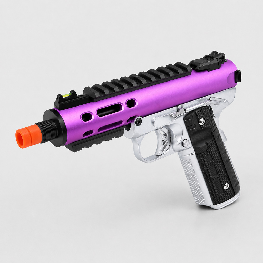 1911 Galaxy PL/SV Gas Blowback Airsoft Pistol Full Metal 16 Round 320-350 FPS