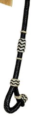 Western One Single Ear Headstall Rawhide Hand Braided Bridle Horse Tack Futurity