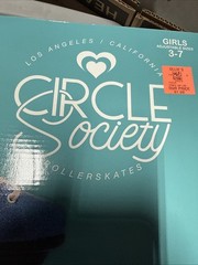 Circle Society Adjustable Kids Roller Skates, Sizes 3-7 US, new in box