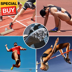 32PCS 1/4 Inch Track Spikes – Stainless Steel Pyramid Spikes for Track Shoes, Cr