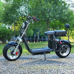 Max Speed 40MPH Max Load 550 IBS Fat Tire Electric Scooter 4000W Motor ehoodax