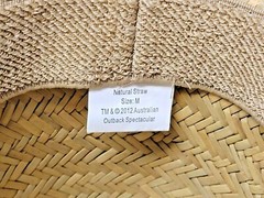 R.M. Williams Size Medium Australian Outback Spectacular Straw Hat (NWOT)