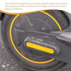 Reflective Stickers Set for Ninebot Max G30 Scooter 4 Pieces Waterproof PVC