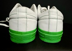 CONVERSE GOLF LE FLEUR X ONE STAR OX KELLY GREEN LEATHER SNEAKERS 10M 12W