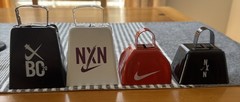 Nike Cross Nationals NXN Bowerman Track Club Event Cowbell 4 Bell Lot Noisemaker