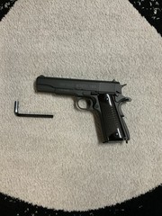Tanfoglio Witness CO2 BB Pistol With Dark Brown Almost Black Grips