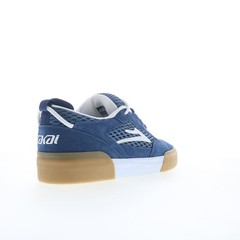 Lakai Payload Mens Blue Suede Lace Up Skate Inspired Sneakers Shoes