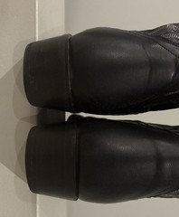 Dan Post Leather Alligator Print Western Boots 9D Men’s Black Leather DP2710H