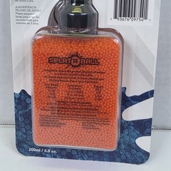 Splat-R-Ball 20,000 Rounds 7.5mm Orange Ammo Certified Splatter Ball New Sealed