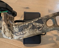 PSE Brute NXT Compound Bow Package Camo Rest Quiver RH