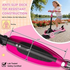 Kids 3 Wheel Scooter for Ages 3-10 Years Girls/Boys,Toddler Scooter