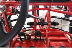 Durable 11.8» Steering Wheel with Adjustable 16.5» Gear Rack Kit for Go-Karts