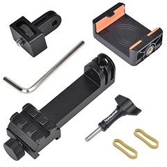 High Precision Aluminum Alloy Cell Phone Smartphone Gun Clamp Mount Picatinny