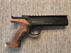 CHIAPPA 6004 FAS TARGET AIR PISTOL, .177 CALIBER, AMBI GRIPS